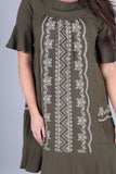 Camila Olive Dress