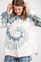 Sage Tie Dye Pullover