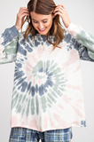 Sage Tie Dye Pullover