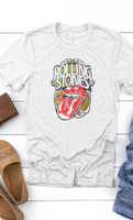 Rolling Stones Distressed Color Graphic Tee
