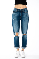 Kancan Teegan Denim-Med Dark Wash