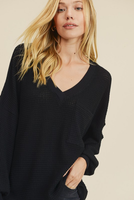 Kiara Waffle Knit Top