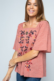 Effie Embroidered Top
