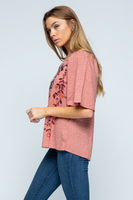 Effie Embroidered Top