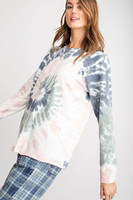 Sage Tie Dye Pullover