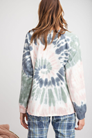 Sage Tie Dye Pullover