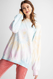 Journee Tie Dye Pullover