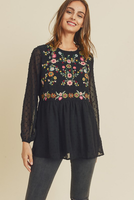 Nylah Embroidered Blouse