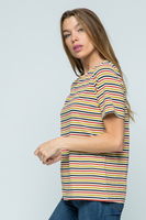 Britta Striped Knit-T