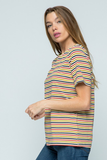 Britta Striped Knit-T