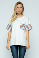 Kennedy Striped Pocket