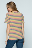 Britta Striped Knit-T
