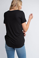Bev Embroidered Tee