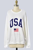 USA Print Sweatshirt