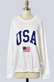 USA Print Sweatshirt