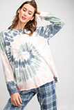 Sage Tie Dye Pullover