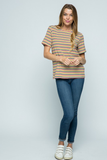 Britta Striped Knit-T