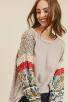 Calpurnia Waffle Knit