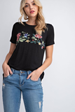 Bev Embroidered Tee