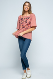 Effie Embroidered Top